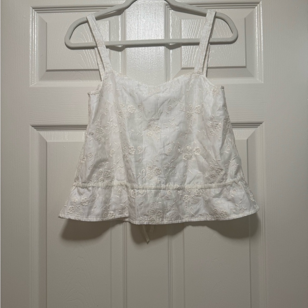 Motel Zaraku Top in Fresia Broderie Ivory - Picture 10 of 14
